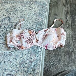 Custom made  high waisted pink bikini (large)